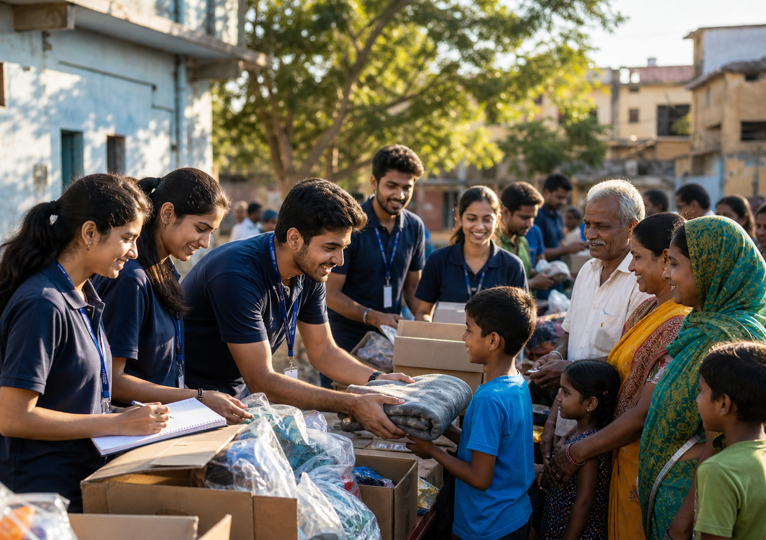 IDA Foundation community volunteers