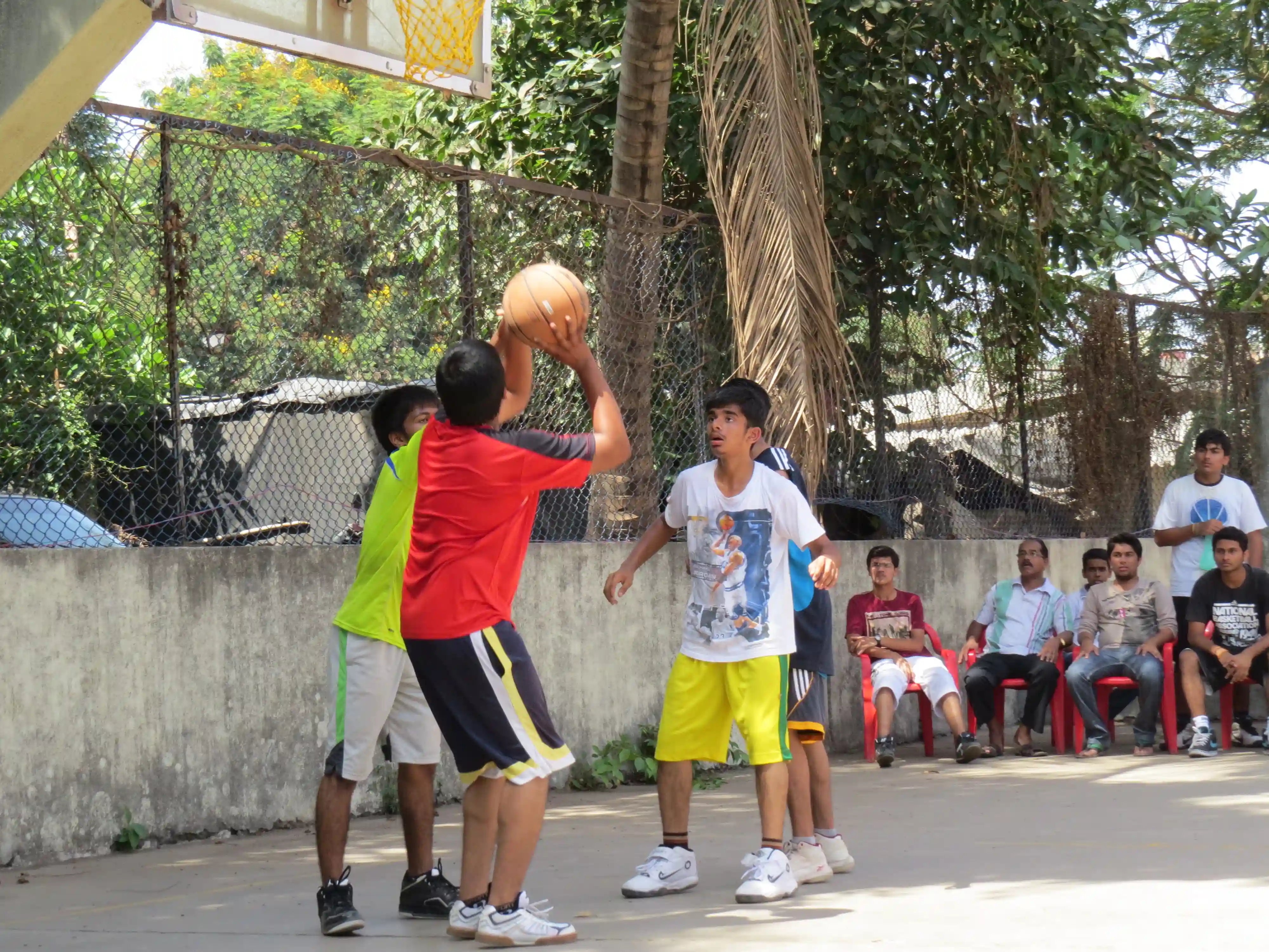 Half-Court Basketball Tournament