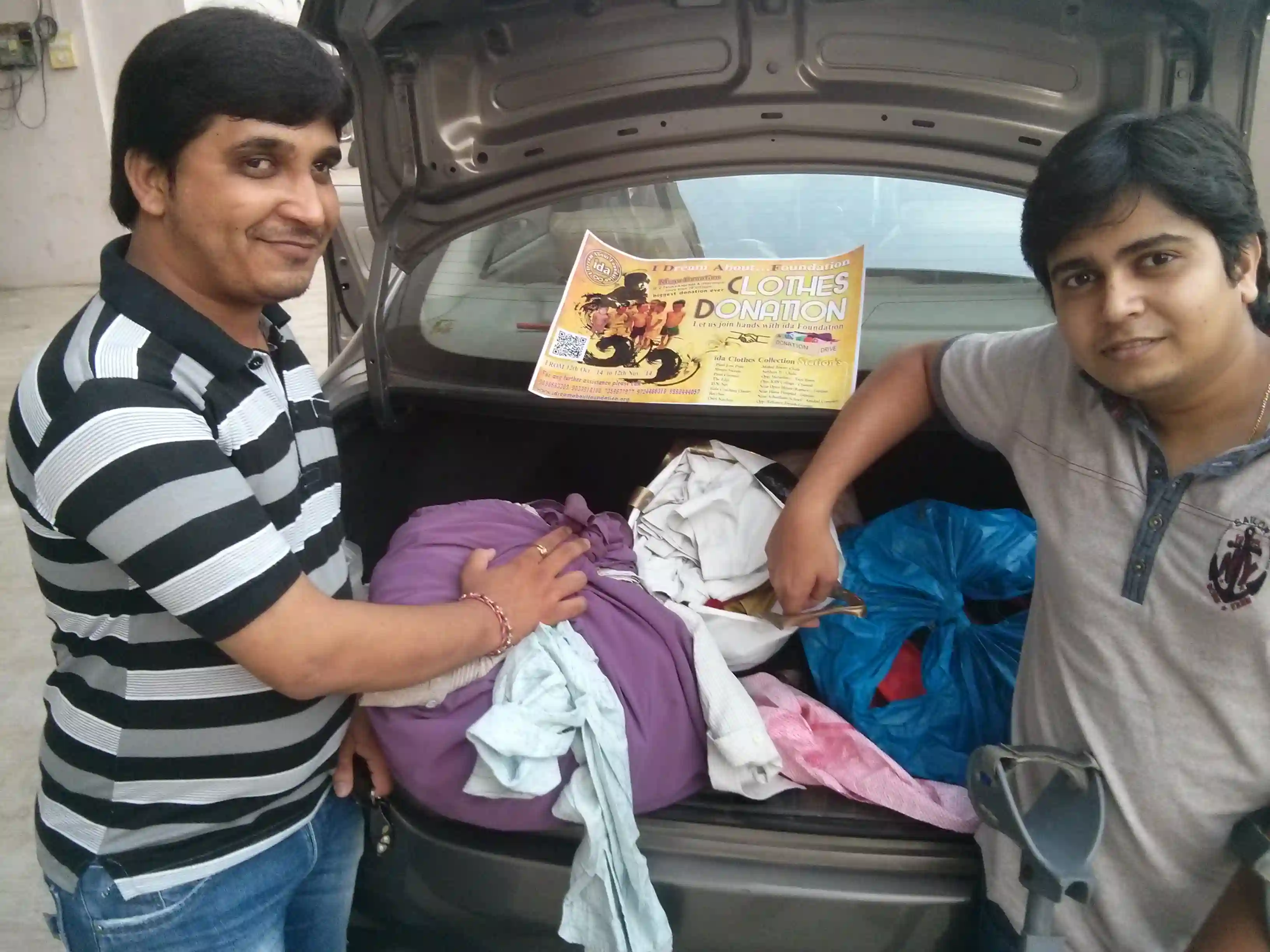 Old Clothes Collection and Distribution