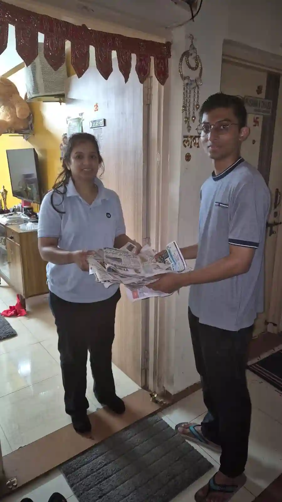 Old Newspaper Collection Drive